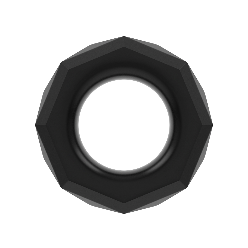Фото Lovetoy, Китай Черное эрекционное кольцо Cock Ring