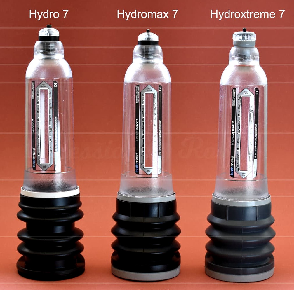Фото Bathmate, Великобритания Гидропомпа Bathmate Hydro7 Crystal прозрачная