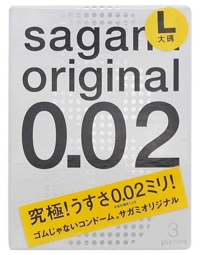 Sagami, Япония Полиуретановый презерватив Sagami Original 0,02 L-size 1 шт — купить в Минске Изображение Sagami, Япония Полиуретановый презерватив Sagami Original 0,02 L-size 1 шт