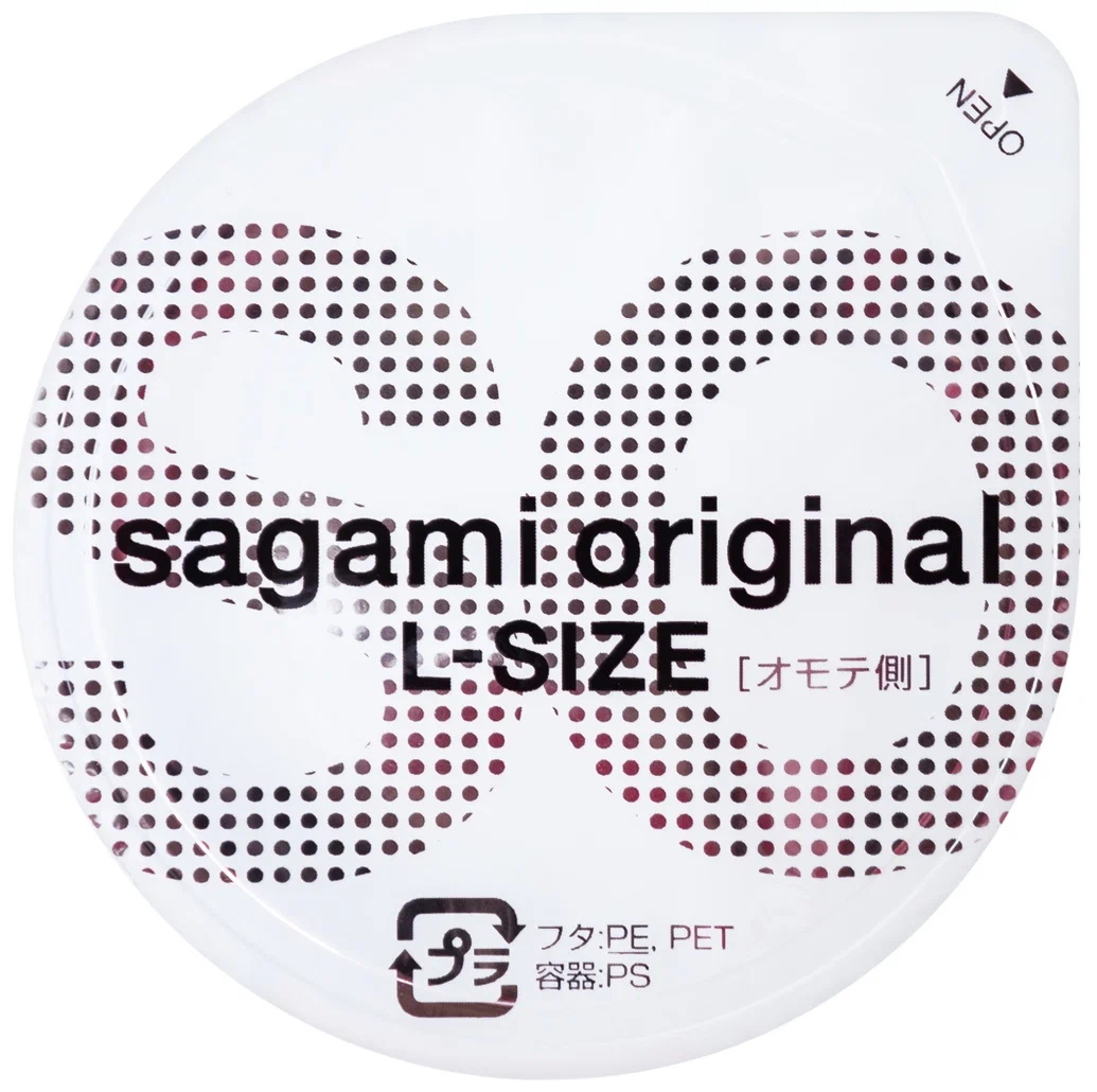Фото Sagami, Япония Полиуретановые презервативы Sagami Original 0,02 L-size 12 шт
