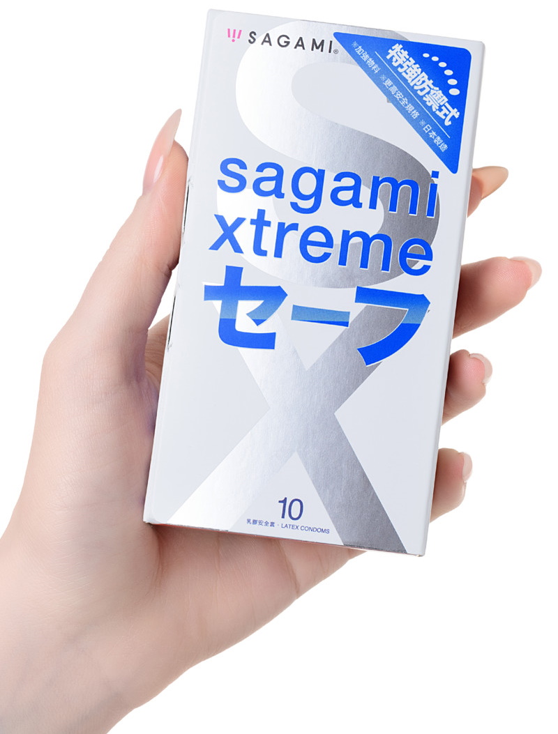 Изображение Sagami, Япония Презервативы с продлевающим эффектом Sagami Xtreme Ultrasafe 10 шт