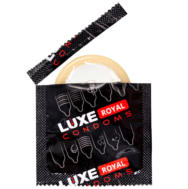 Изображение Luxe Презервативы рифленые Luxe Royal Extreme 3 шт