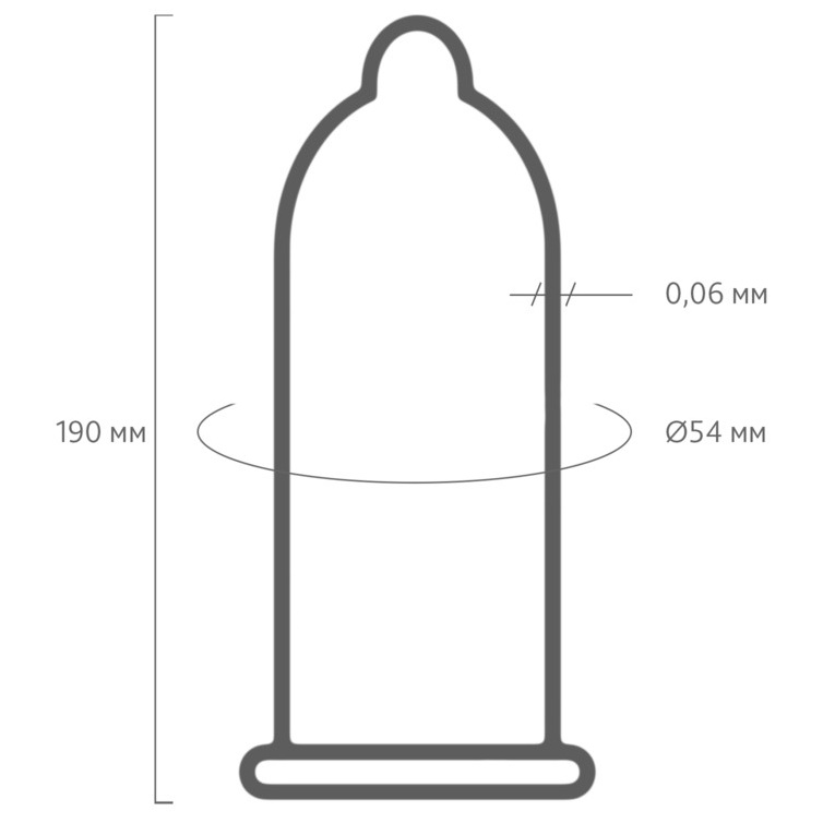 Фото Luxe Презервативы увеличенного размера Luxe Royal XXL Size 3 шт
