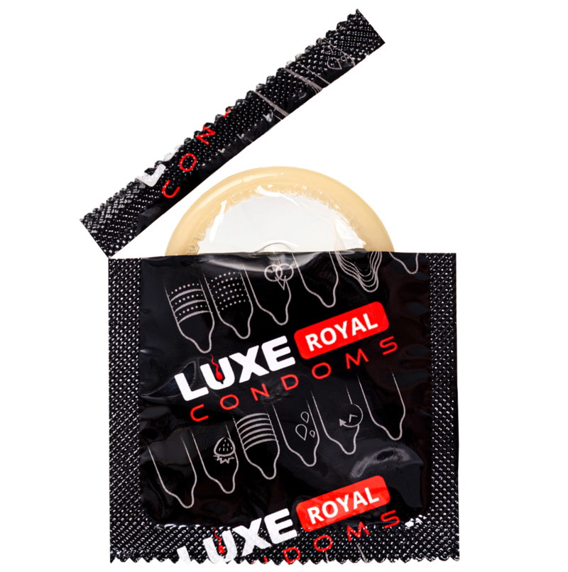 Изображение Luxe Презервативы с продлевающим эффектом Luxe Royal Long Love 3 шт
