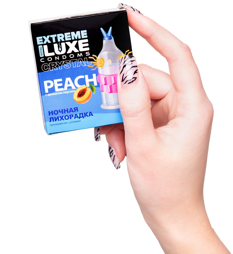 Фото Luxe Презерватив Luxe Extreme Ночная Лихорадка с ароматом персика