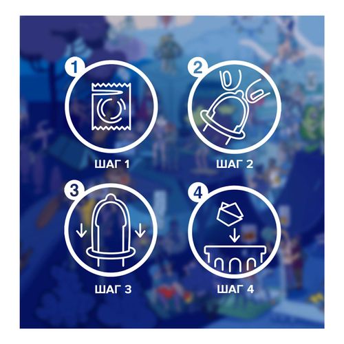 Фото Durex, Китай Презервативы Durex №12 Dual Extase Emoji Doodle рельефные с анестетиком