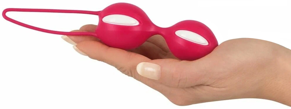 Fun Factory, Германия Шарики вагинальные Fun Factory Smartballs Teneo Duo красно-белые — купить в Минске Фото Fun Factory, Германия Шарики вагинальные Fun Factory Smartballs Teneo Duo красно-белые