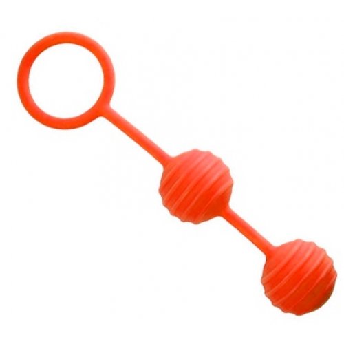 Фото  Шарики вагинальные Kegel ball оранжевые