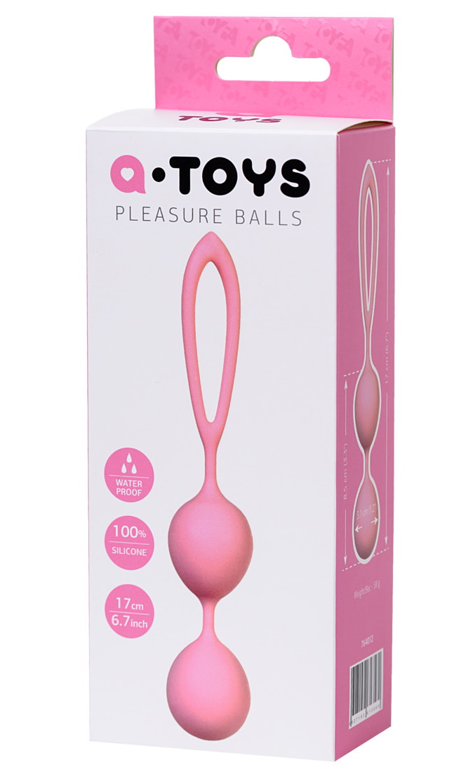Фото A-toys by TOYFA Вагинальные шарики со смещенным центром тяжести ToyFa A-Toys