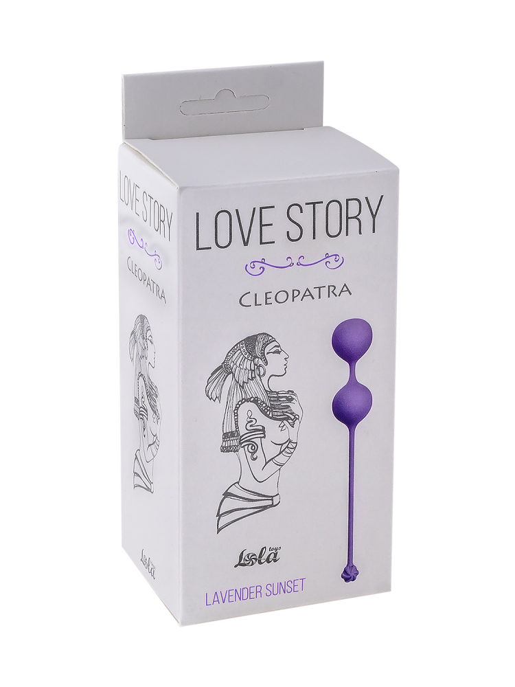 Изображение Lola Toys, Россия Вагинальные шарики Cleopatra Lavender Sunset