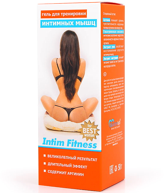 Фото Биоритм, Россия Гель для тренировки интимных мышц Биоритм Intim Fitness для женщин 50 гр