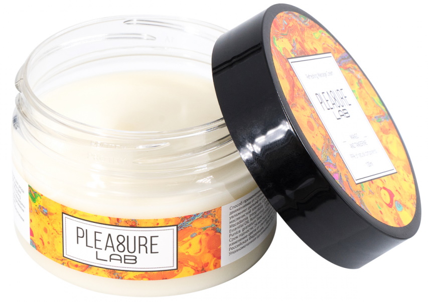 Изображение  Массажный крем с афродизиаком Pleasure Lab Refreshing манго и мандарин 100 мл