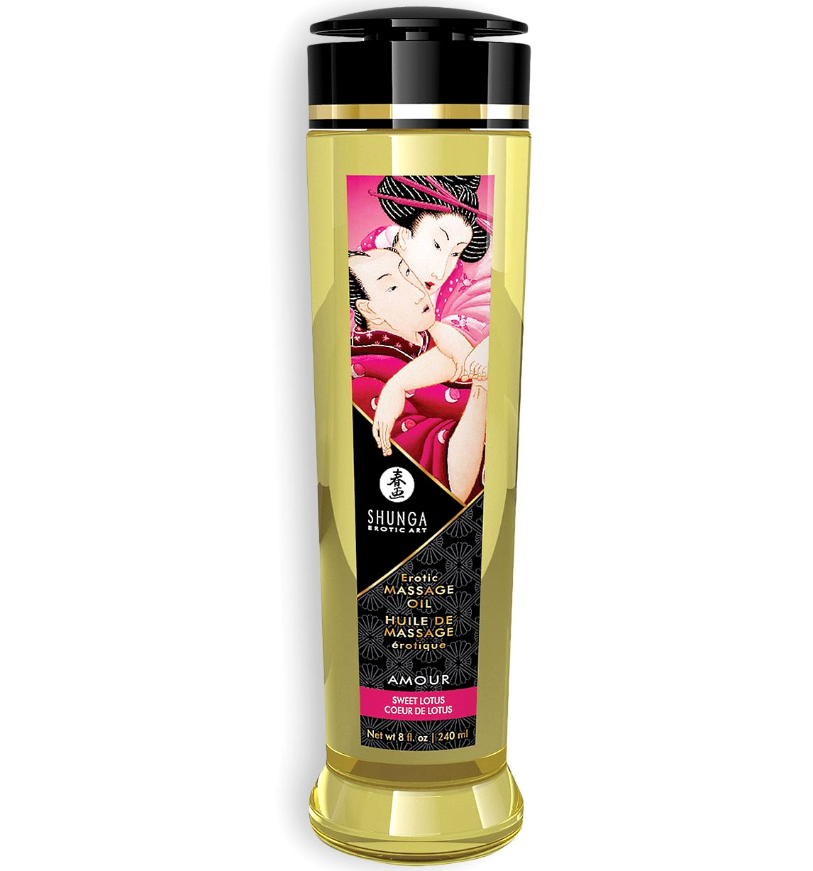 Изображение Shunga, Канада Массажное масло Shunga Erotic Amour с ароматом лотоса 240 мл