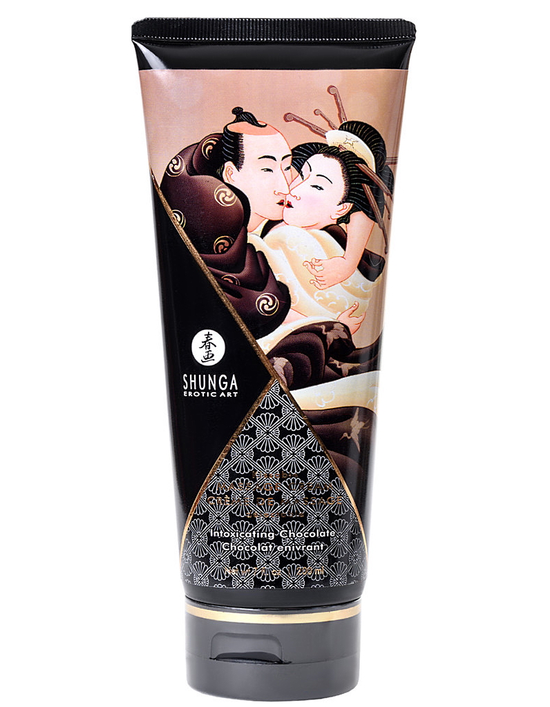 Изображение Shunga, Канада Съедобный массажный крем Shunga Intoxicating Chocolate со вкусом шоколада 200 мл