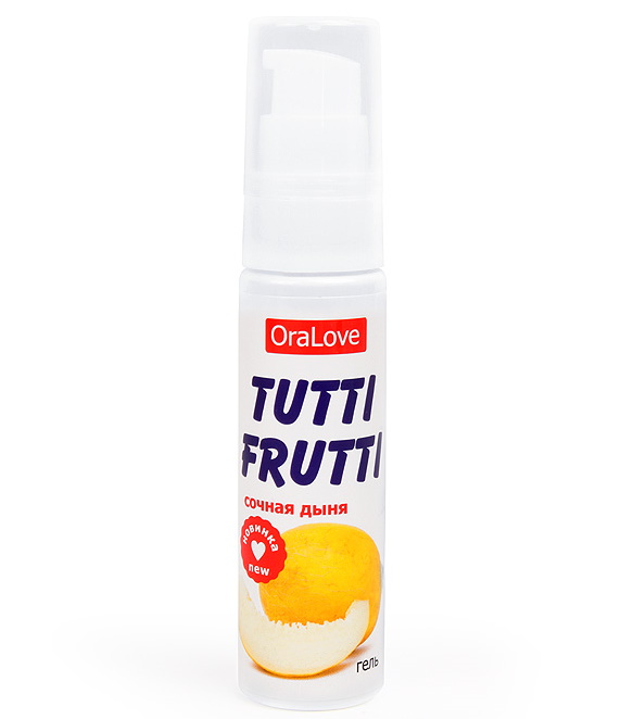 Фото Биоритм, Россия Оральный гель Tutti-Frutti сочная дыня 30 гр