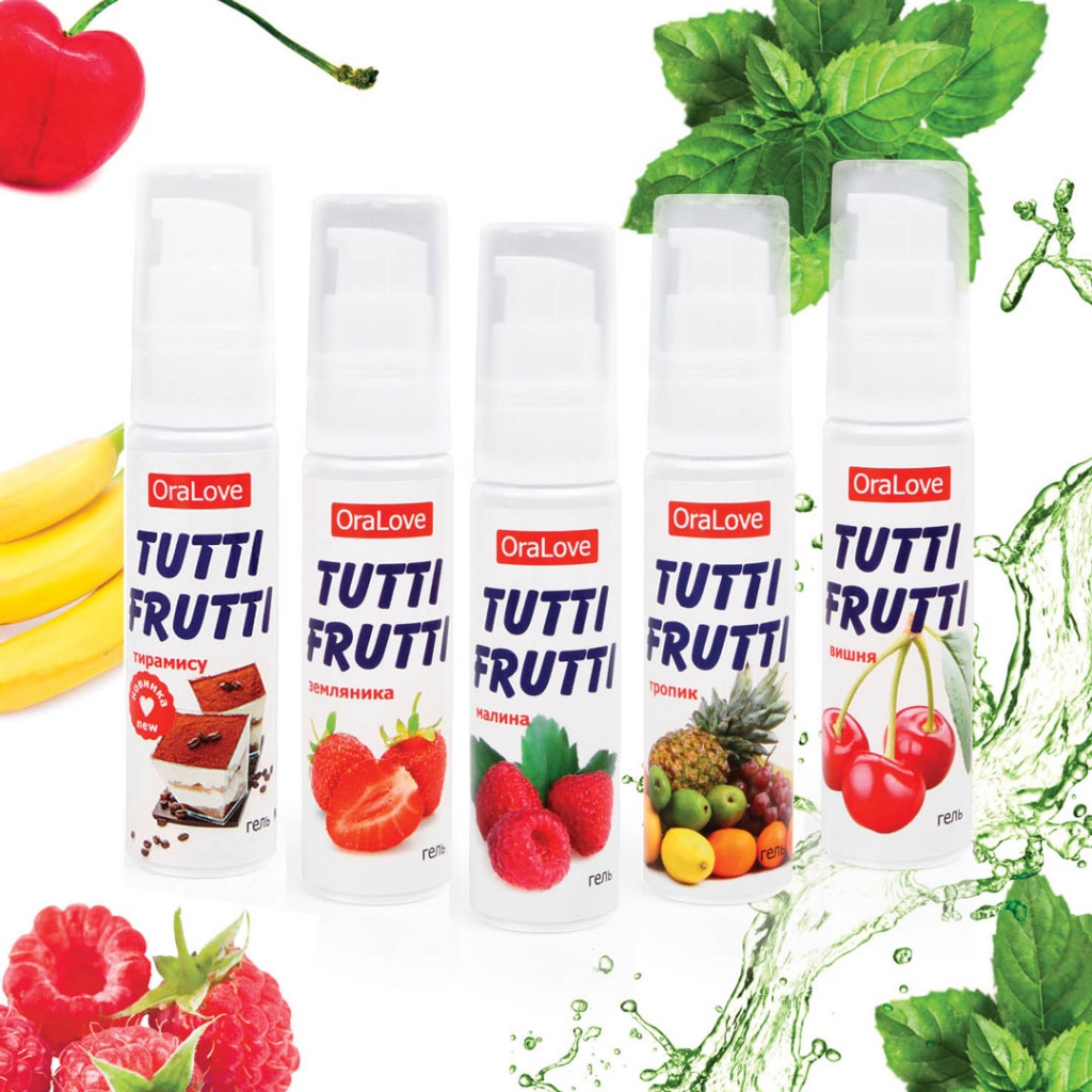 Изображение Биоритм, Россия Оральный гель Tutti-Frutti сладкая мята 30 гр