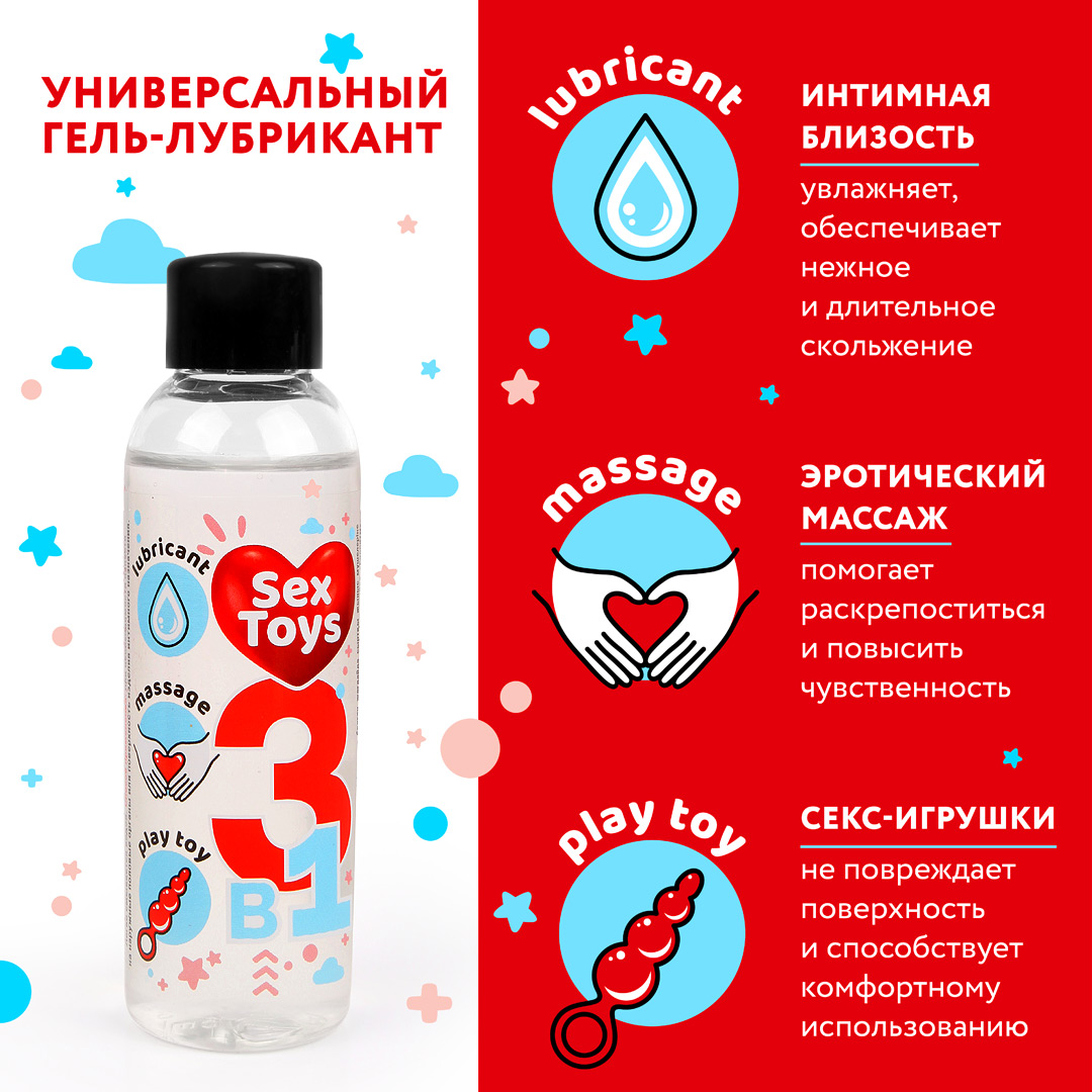 Изображение Биоритм, Россия Гель-лубрикант SexToys 75 мл