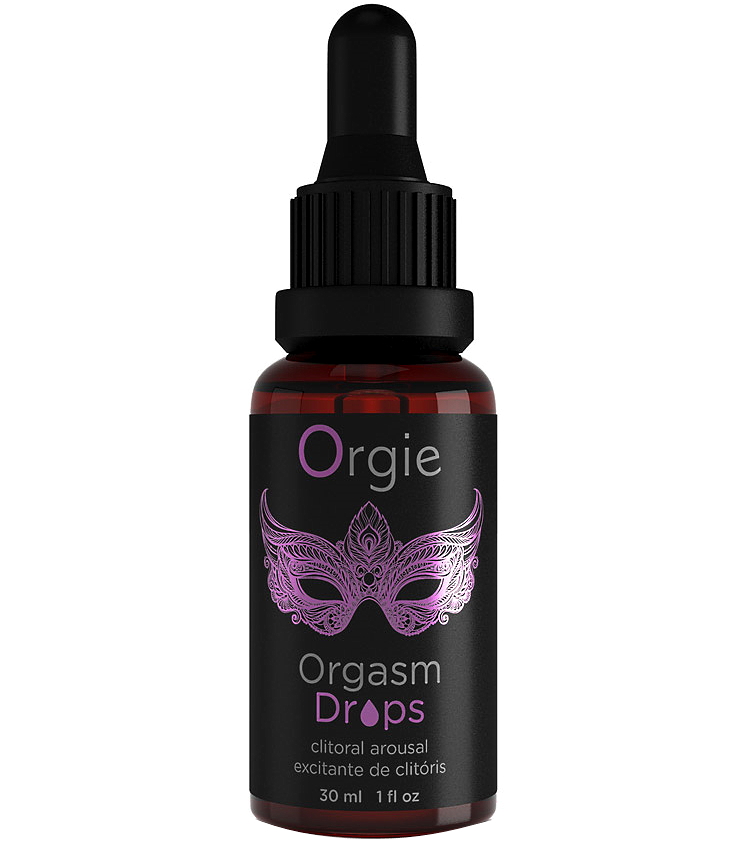 Фото Orgie, Португалия Возбуждающие капли для клитора Orgie Orgasm Drops с разогревающим эффектом 30 мл