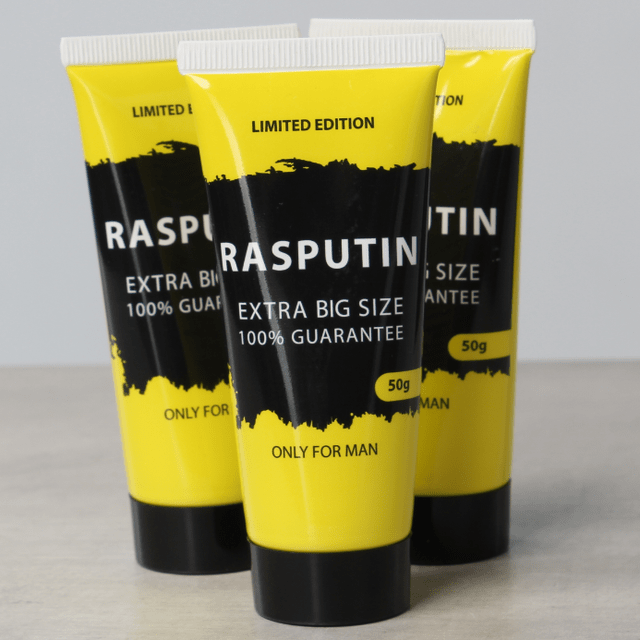 Фото  Гель Rasputin для увеличения пениса