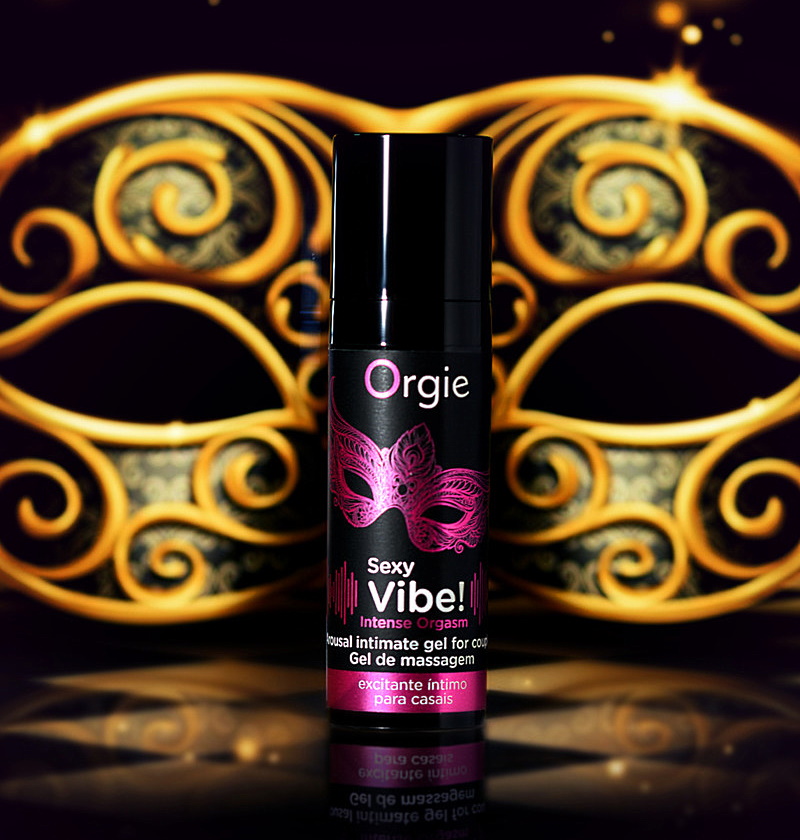 Фото Orgie, Португалия Стимулирующий гель-смазка Orgie Sexy Vibe Intense Orgasm с покалывающим, разогревающим и охлаждающим эффектом 15 мл