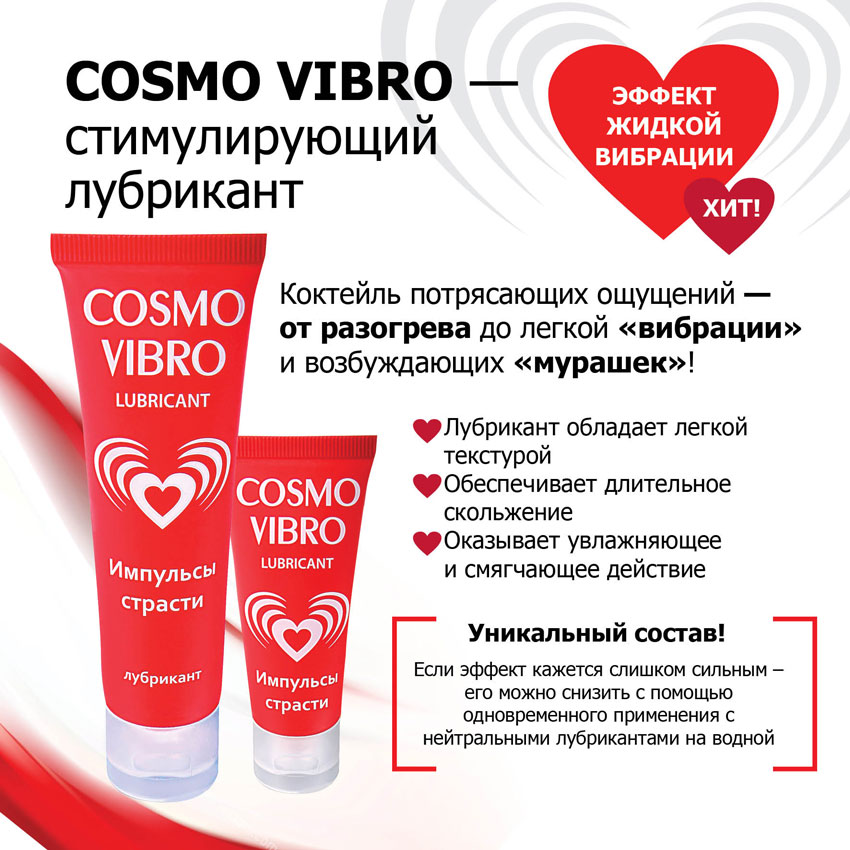 Фото Биоритм, Россия Гель Cosmo Vibro Жидкий вибратор 50 гр
