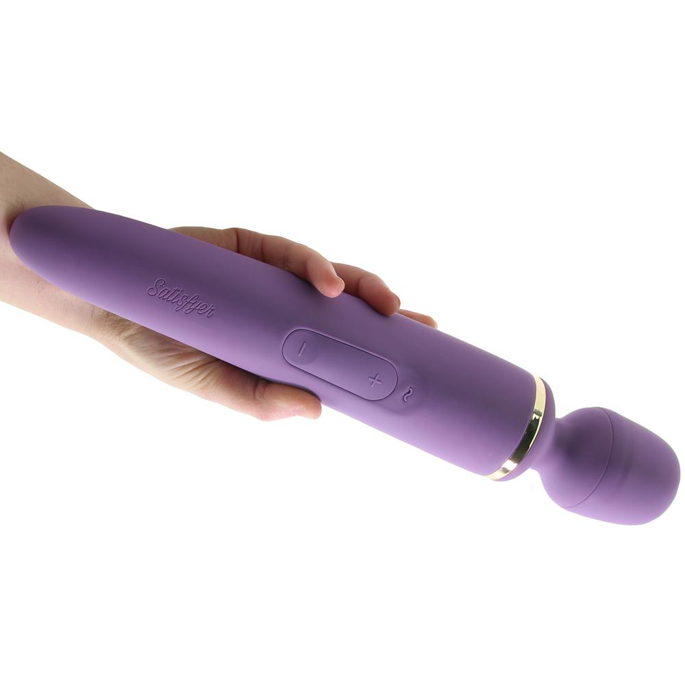 Изображение Satisfyer, Германия Вибромассажер перезаряжаемый Satisfyer Wand-er Women фиолетовый