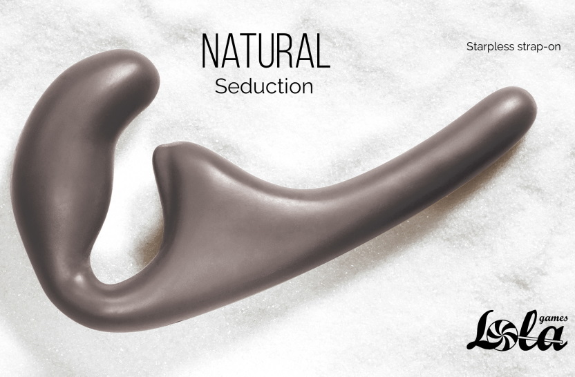 Фото Lola Toys, Россия Безремневой анальный страпон Natural Seduction черный