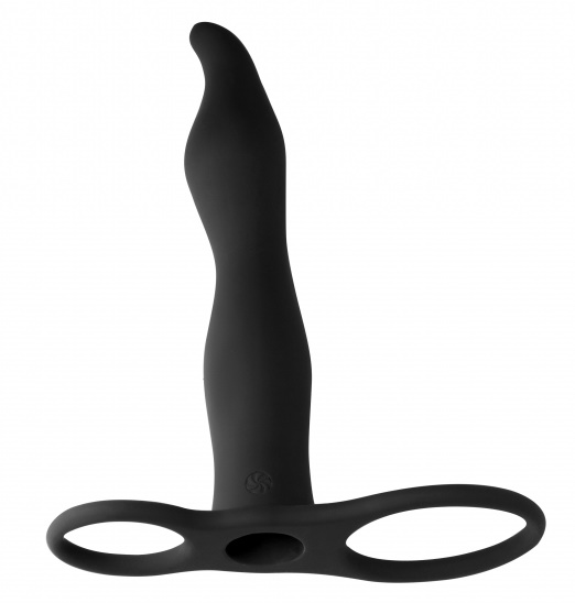 Фото Lola Toys, Россия Вибронасадка для двойного проникновения Pure Passion Flirtini черная