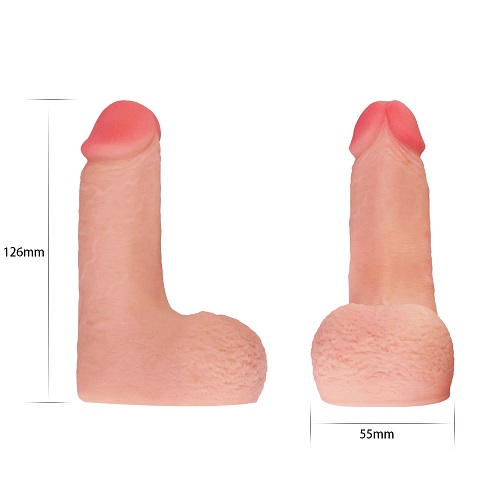 Фото Lovetoy, Китай Фаллос в невозбужденном состоянии Skinlike Limpy Cock 13 см