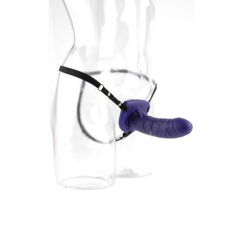 Фото PipeDream, США Фиолетовый женский страпон FFS Classix Strap-on