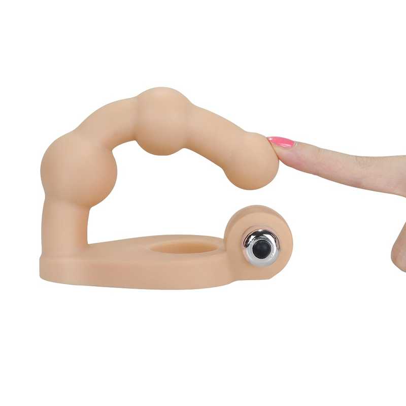 Фото Lovetoy, Китай Насадка для двойного проникновения с вибрацией The Ultra Soft Bead 6