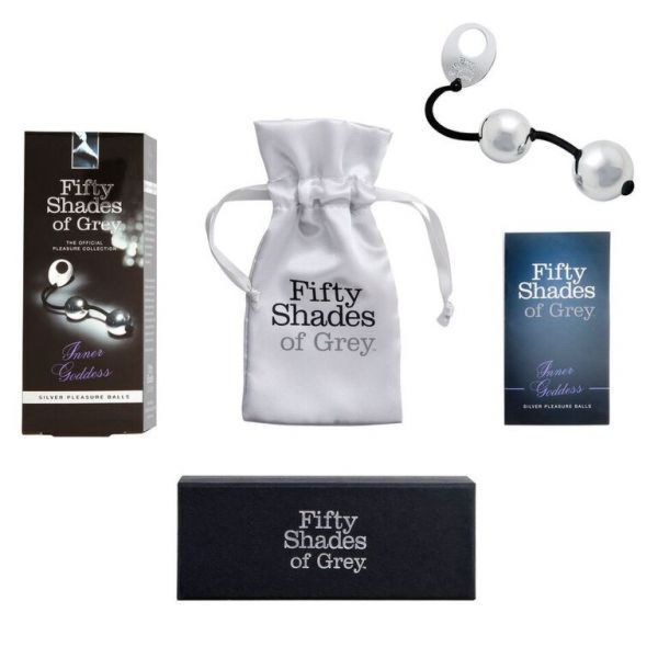 Fifty Shades of Grey, Великобритания Металлические вагинальные шарики Shades of Grey — купить в Минске Изображение Fifty Shades of Grey, Великобритания Металлические вагинальные шарики Shades of Grey