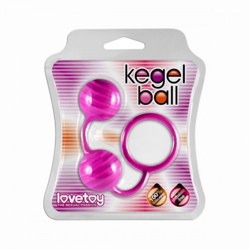 Изображение  Шарики вагинальные Kegel ball розовые