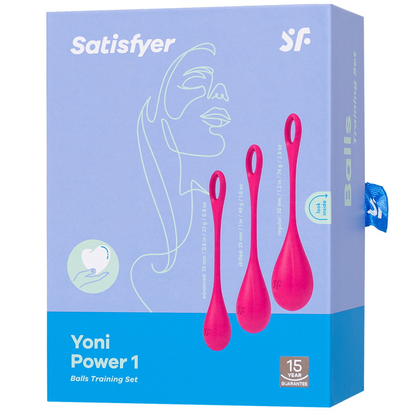 Изображение Satisfyer, Германия Вагинальные шарики Satisfyer Yoni Power 1 красные