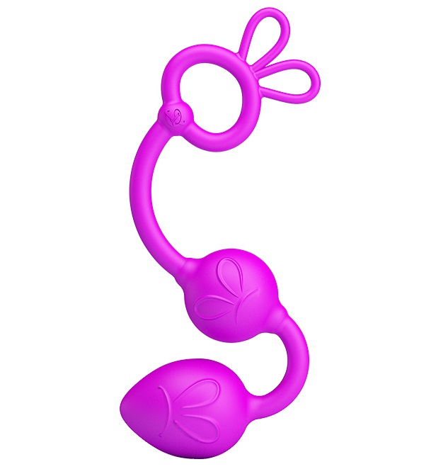 Фото Pretty Love, Китай Анально-вагинальные бусы с двумя звеньями Pretty Love Balls