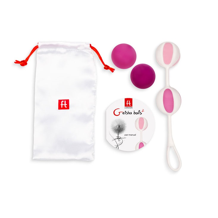 Фото  Вагинальные шарики Geisha Balls 2
