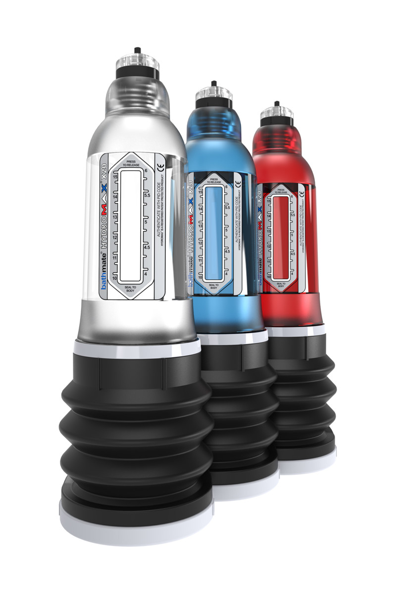 Bathmate, Великобритания Гидропомпа Bathmate HydroMax X20 красная — купить в Минске Фото Bathmate, Великобритания Гидропомпа Bathmate HydroMax X20 красная