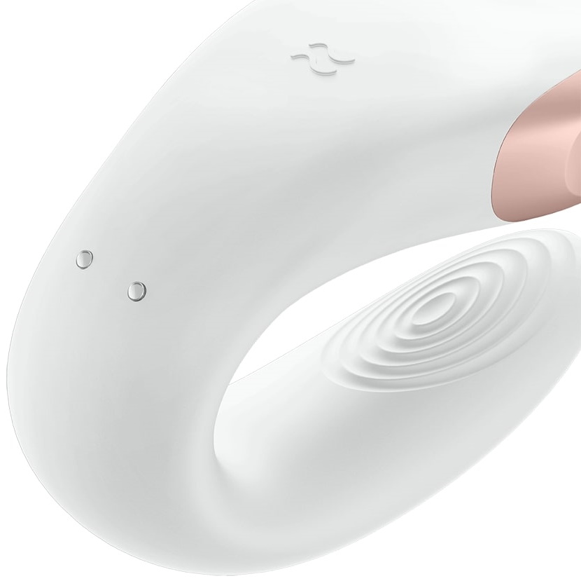 Изображение Satisfyer, Германия Смарт-стимулятор для пар Satisfyer Double Love белый