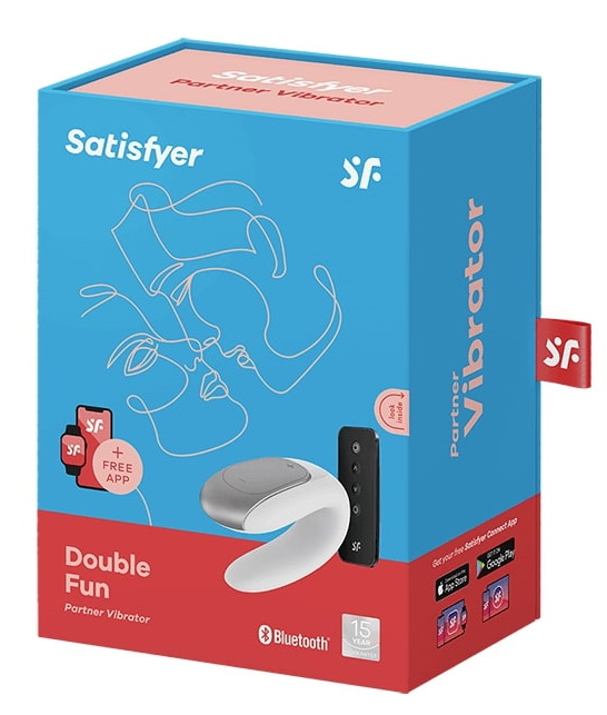 Фото Satisfyer, Германия Смарт-стимулятор для пар Satisfyer Double Fun белый