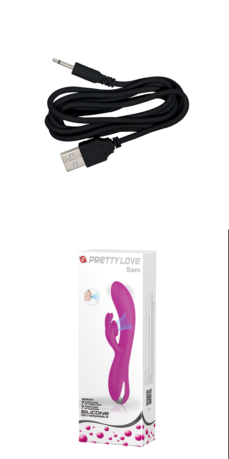 Изображение Pretty Love, Китай Вибратор Sam с вакуумной стимуляцией клитора
