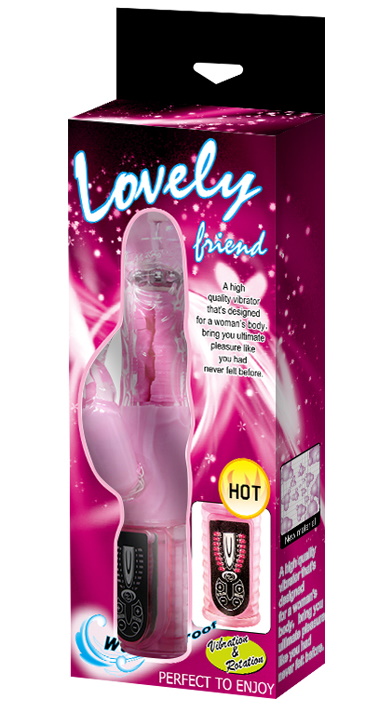 Изображение Baile, Китай Вибратор Hi-tech со стимулятором клитора Lovely Friend