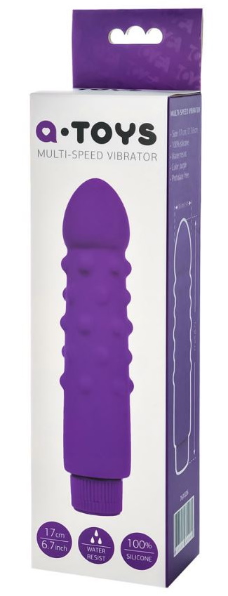 Фото A-toys by TOYFA Нереалистичный вибратор A-Toys Multi Speed