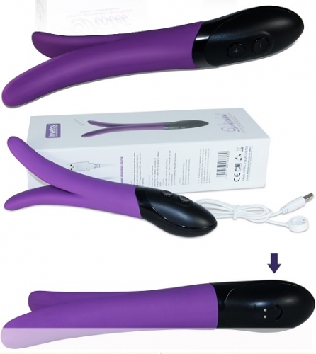 Фото Lovetoy, Китай Двойной фиолетовый вибратор Violet