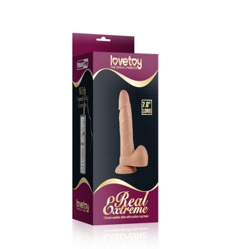 Lovetoy, Китай Вибратор с присоской Real Extreme телесный 15,5 см — купить в Минске Фото Lovetoy, Китай Вибратор с присоской Real Extreme телесный 15,5 см