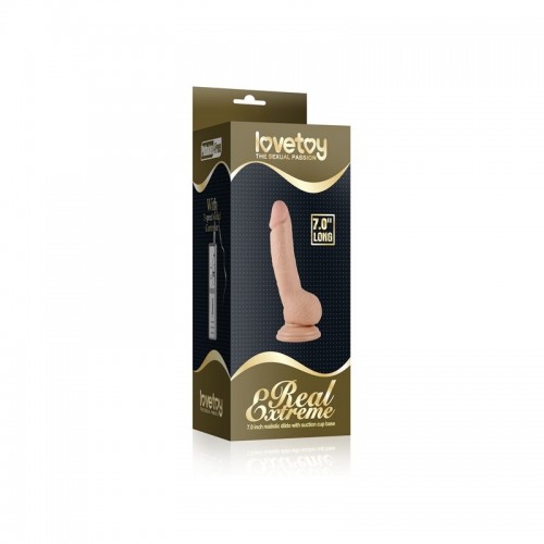 Lovetoy, Китай Вибратор с мошонкой Real Extreme мулат 18 см — купить в Минске Фото Lovetoy, Китай Вибратор с мошонкой Real Extreme мулат 18 см