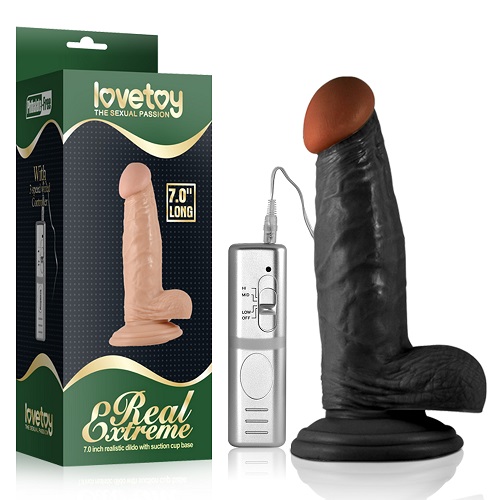 Lovetoy, Китай Вибратор с мошонкой черный — купить в Минске Изображение Lovetoy, Китай Вибратор с мошонкой черный