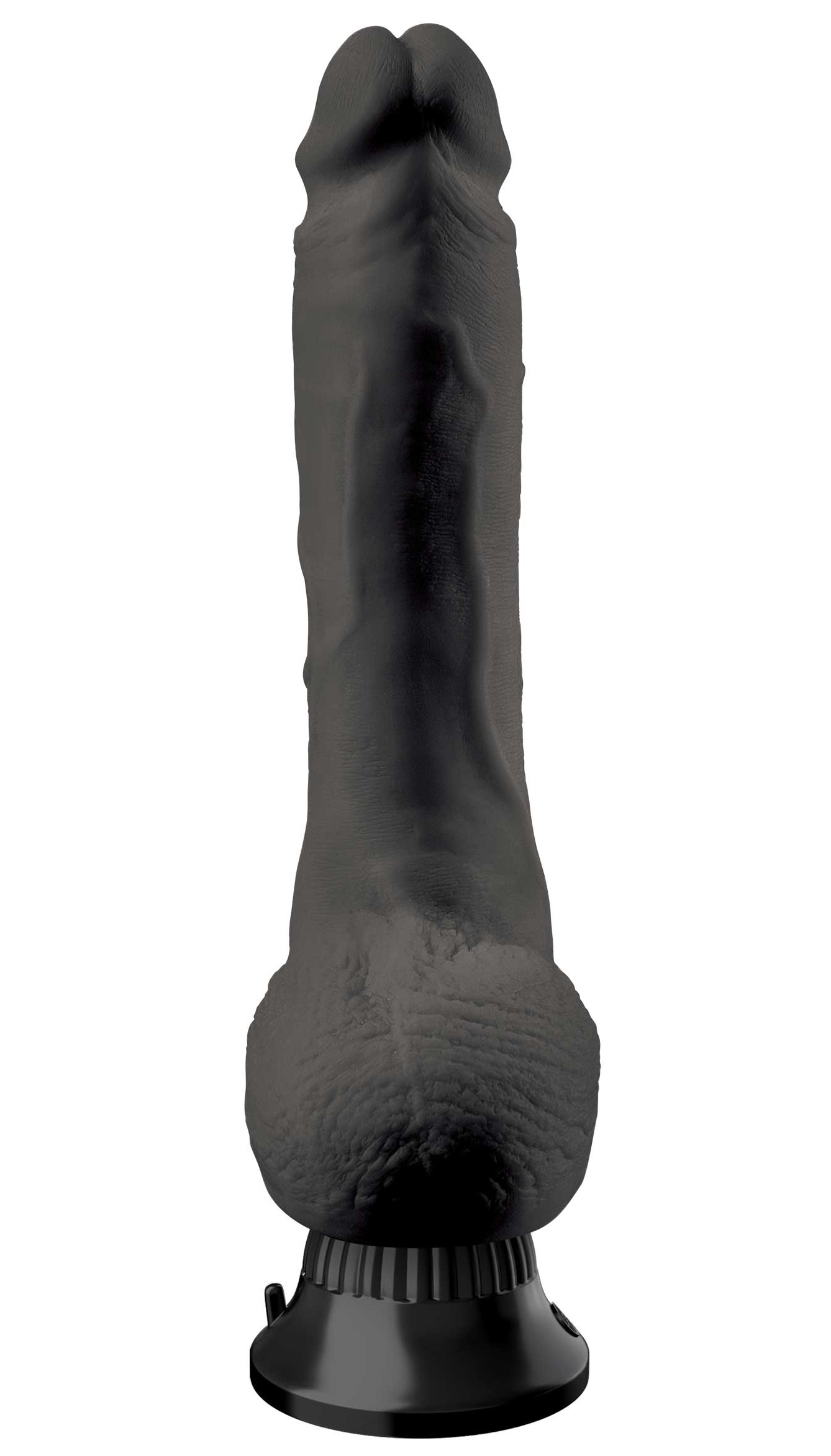 PipeDream, США Черный фаллоимитатор с вибрацией Real Feel Deluxe No.7 Black 28 см — купить в Минске Изображение PipeDream, США Черный фаллоимитатор с вибрацией Real Feel Deluxe No.7 Black 28 см