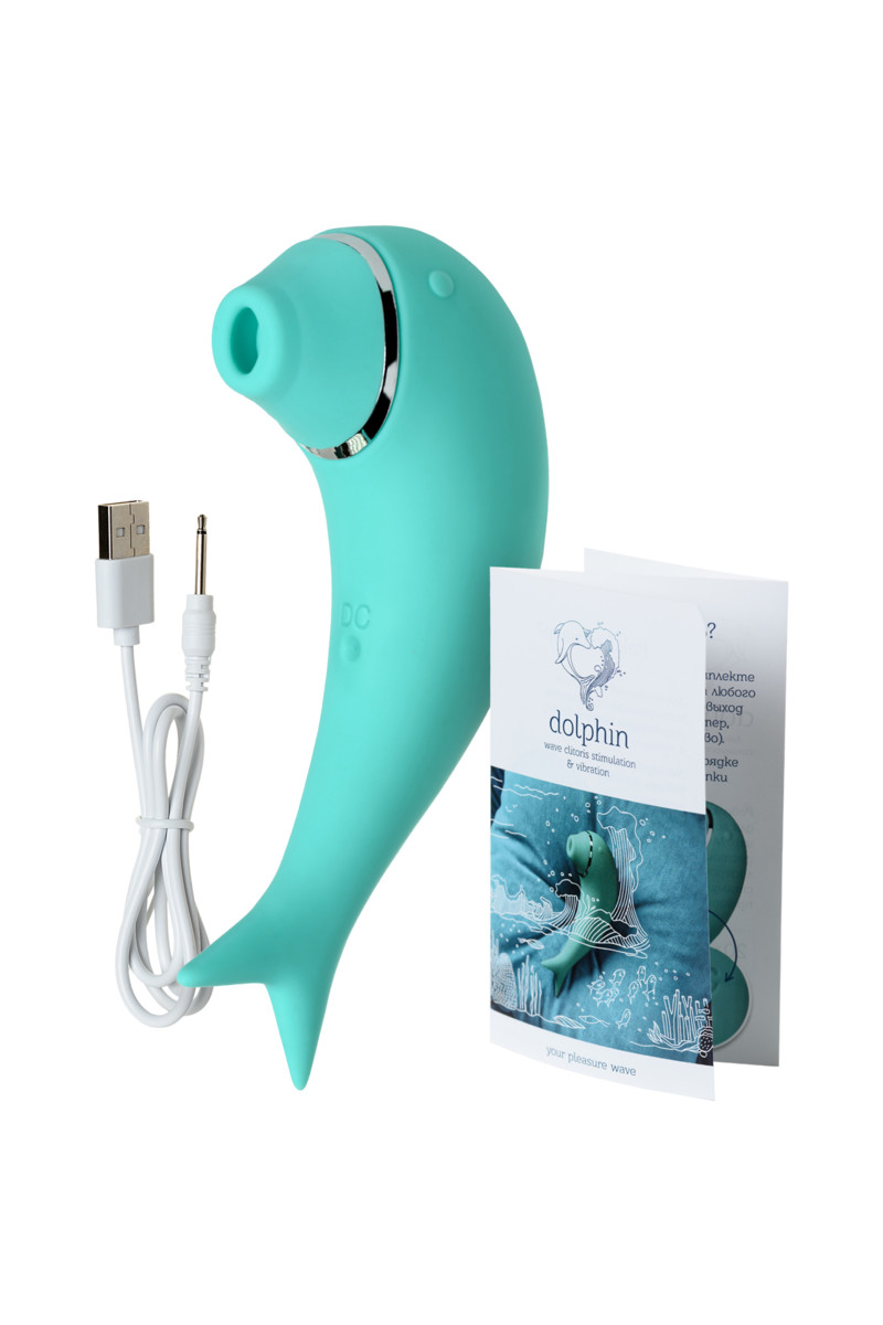 Изображение  Вакуумно-волновой вибростимулятор клитора Dolphin