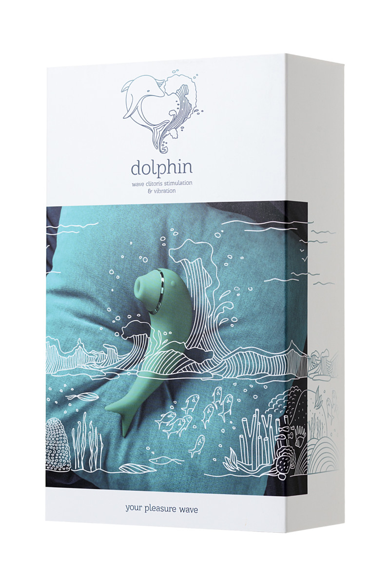 Изображение  Вакуумно-волновой вибростимулятор клитора Dolphin