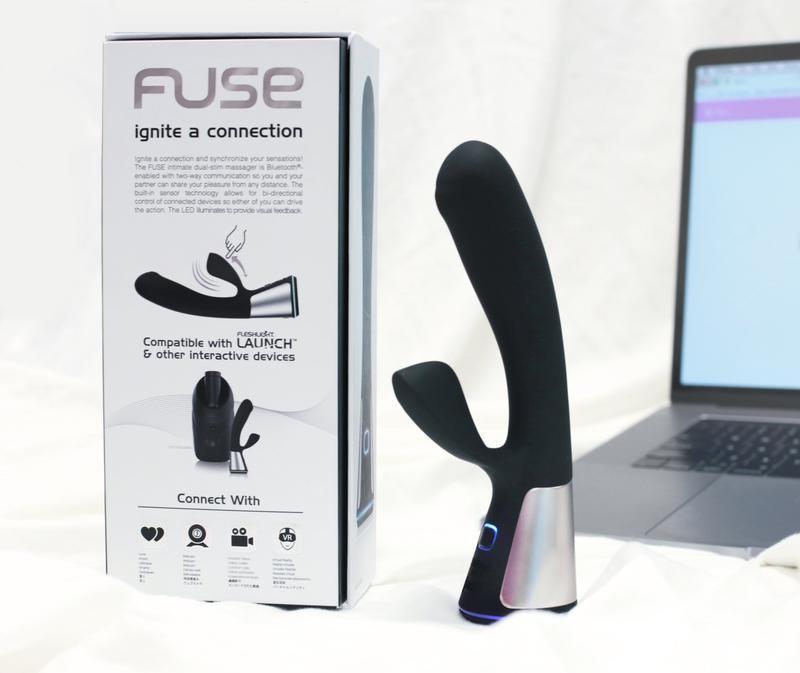 Изображение Kiiroo, Нидерланды Интерактивный смарт-вибратор Kiiroo OhMiBod Fuse черный